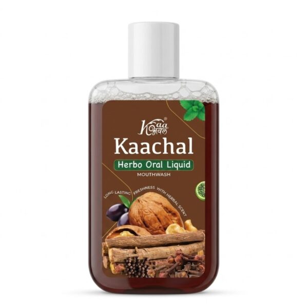 Kaachal Herbo Liquid Mouthwash – Natural Oral Care, The Ayurvedic Way 225ML
